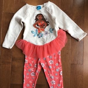 Disney Moana 2 Piece Outit